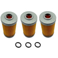 3Pcs Fuel Filter for Yanmar 3YM30, 3GMF, 3GM30, 2GM, 1GM10, 2GM20, 2QM, 2YM15 (All Years)