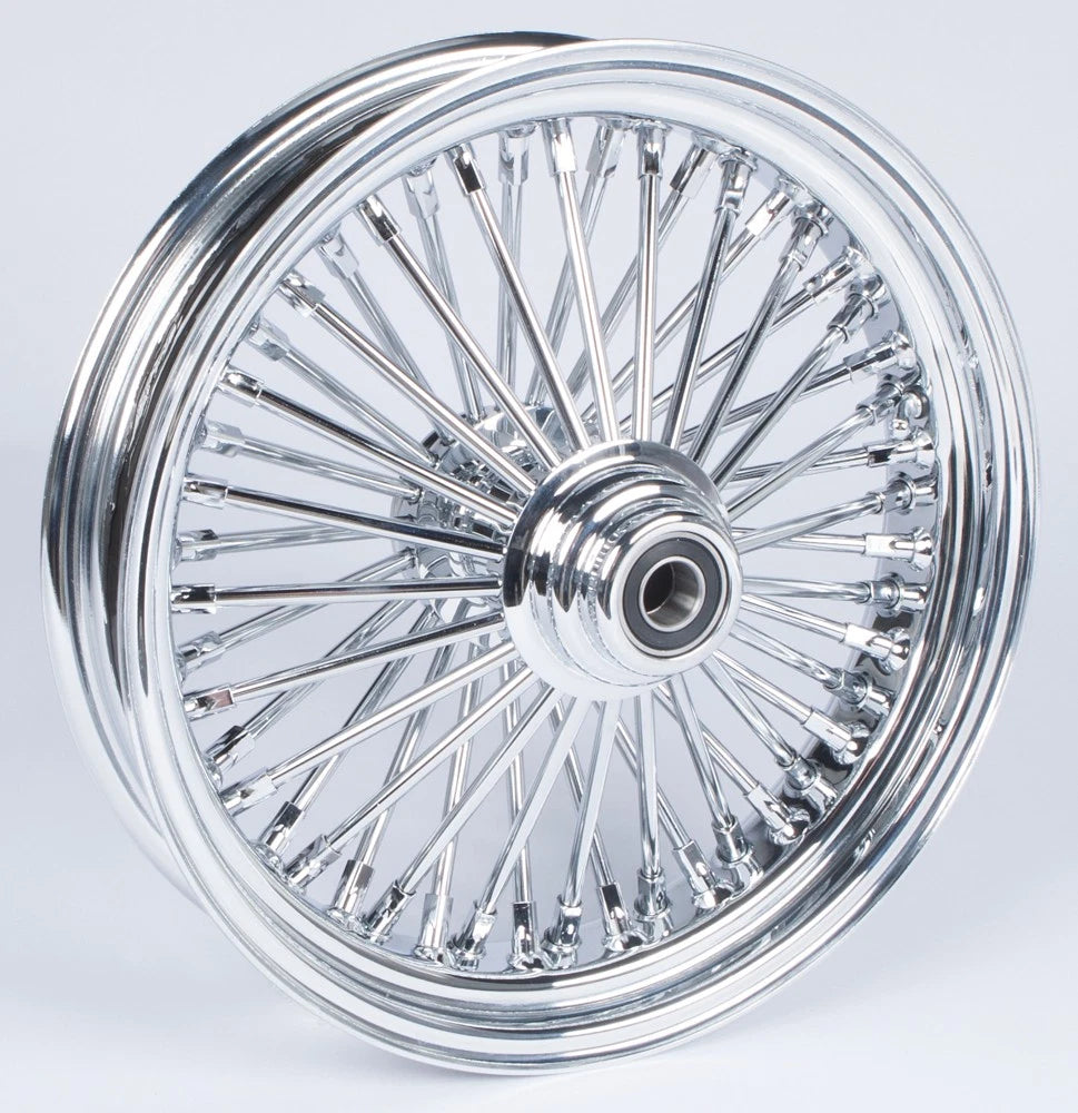HardDrive Chrome Spoked Wheels 16x3.5 V-Twin Fits 1984-2000 Harley Davidson