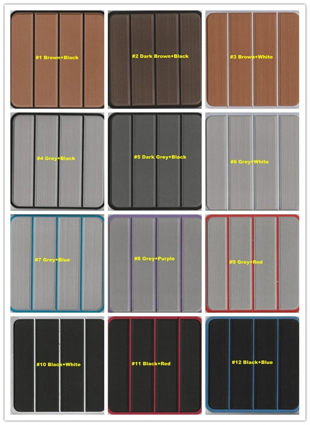 EVA Foam Teak Flooring Pads for Hurricane SS201 (2015)