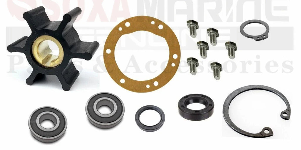 Sea Water Pump Minor Repair Kit for Yanmar Marine 2QM 2QM20Y 3QM30 (1970–2023)
