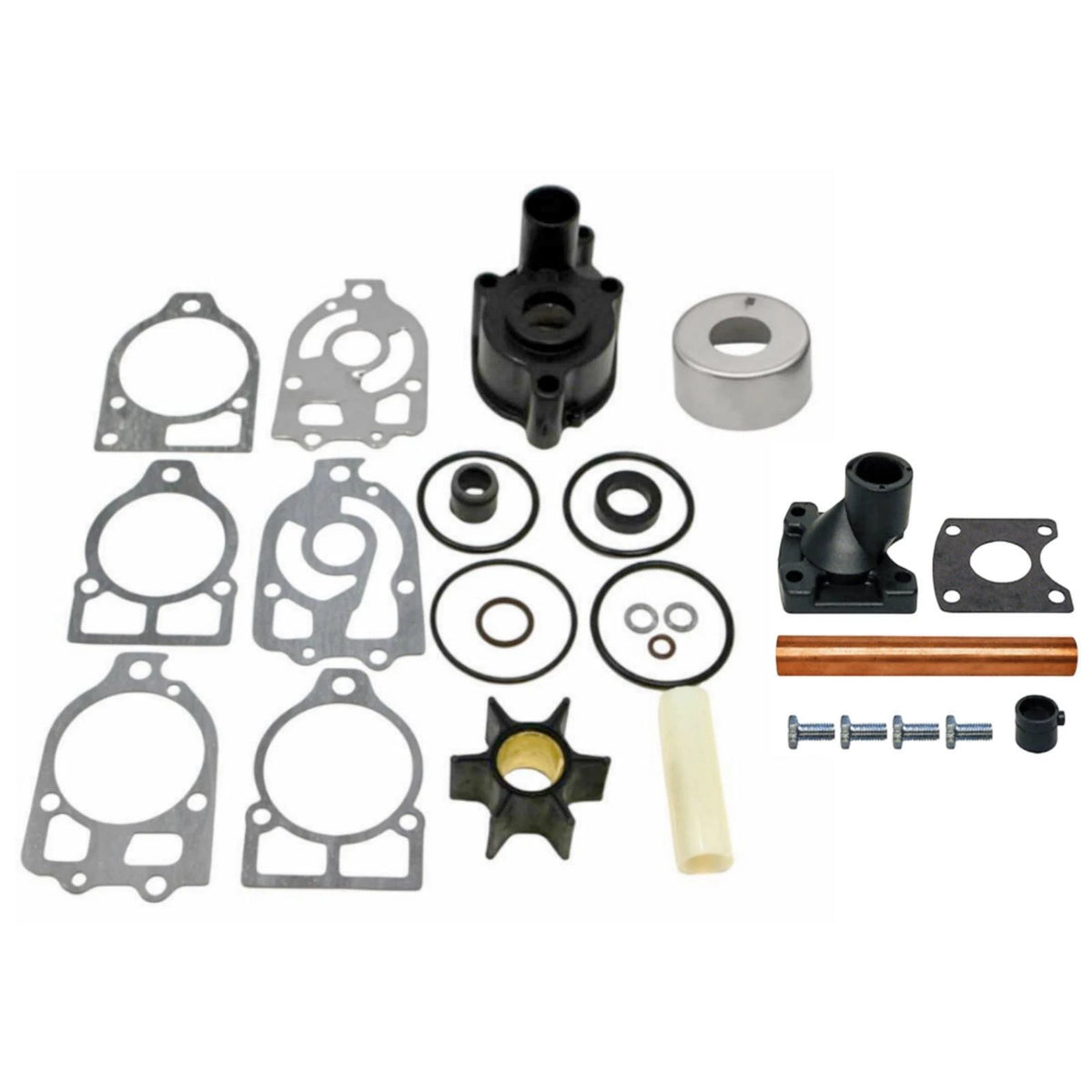 Mercruiser Alpha One Gen One & MR Water Pump Kit with Tube 46-96148A8 54235A2