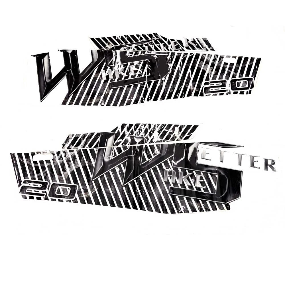 Malibu Boat Graphic Decals 5974370 - Wakesetter 20 MXZ (set of 4)