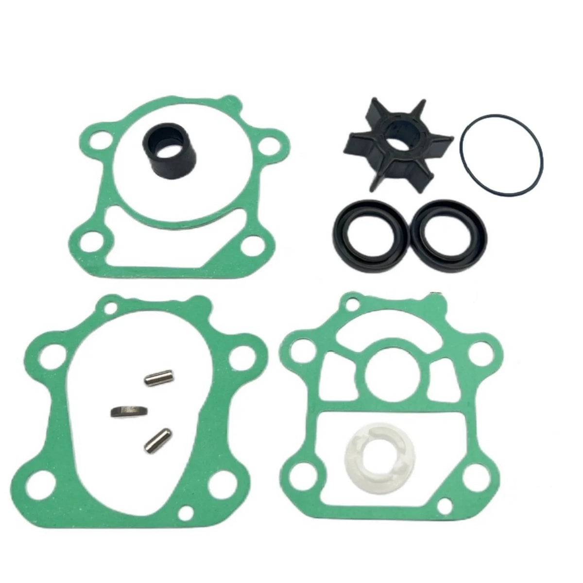 Water Pump Impeller Repair Kit for Yamaha Outboard (6CJ-W0078-00, 18-3494)