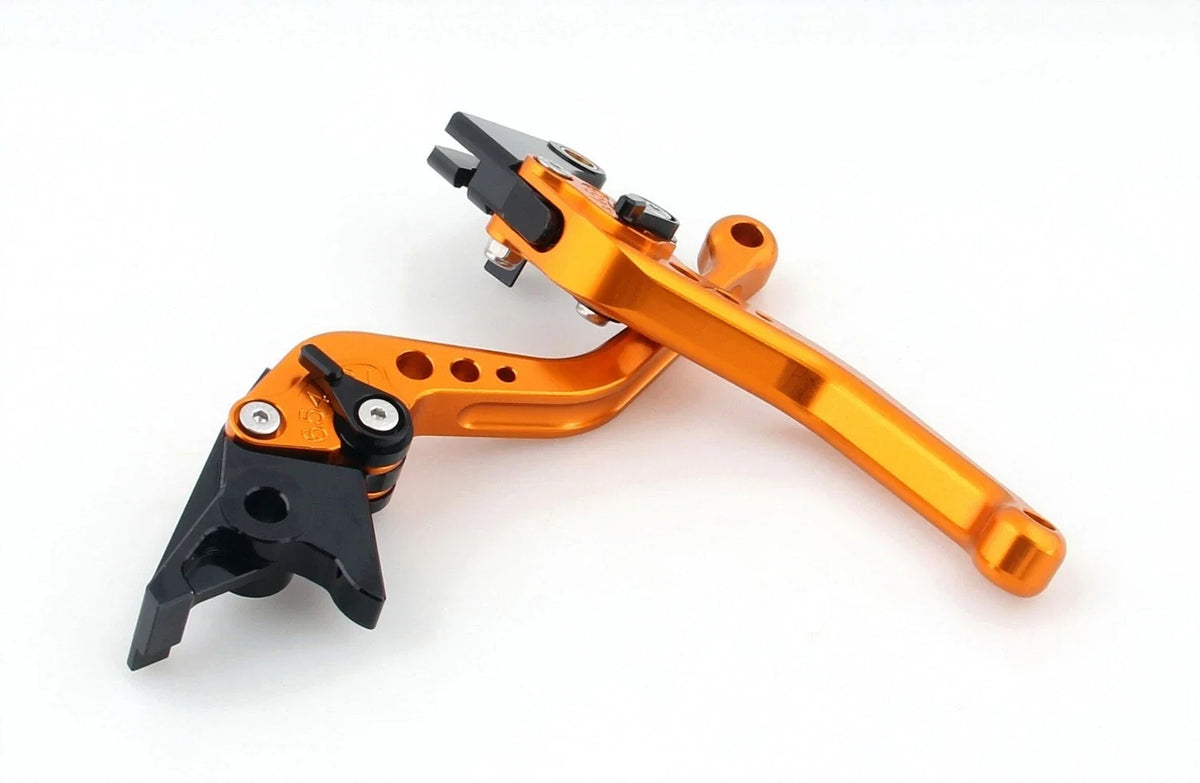 Short Brake Clutch Levers for Honda CBR600RR (2003–2006), CBR954RR (2002–2003) Gold