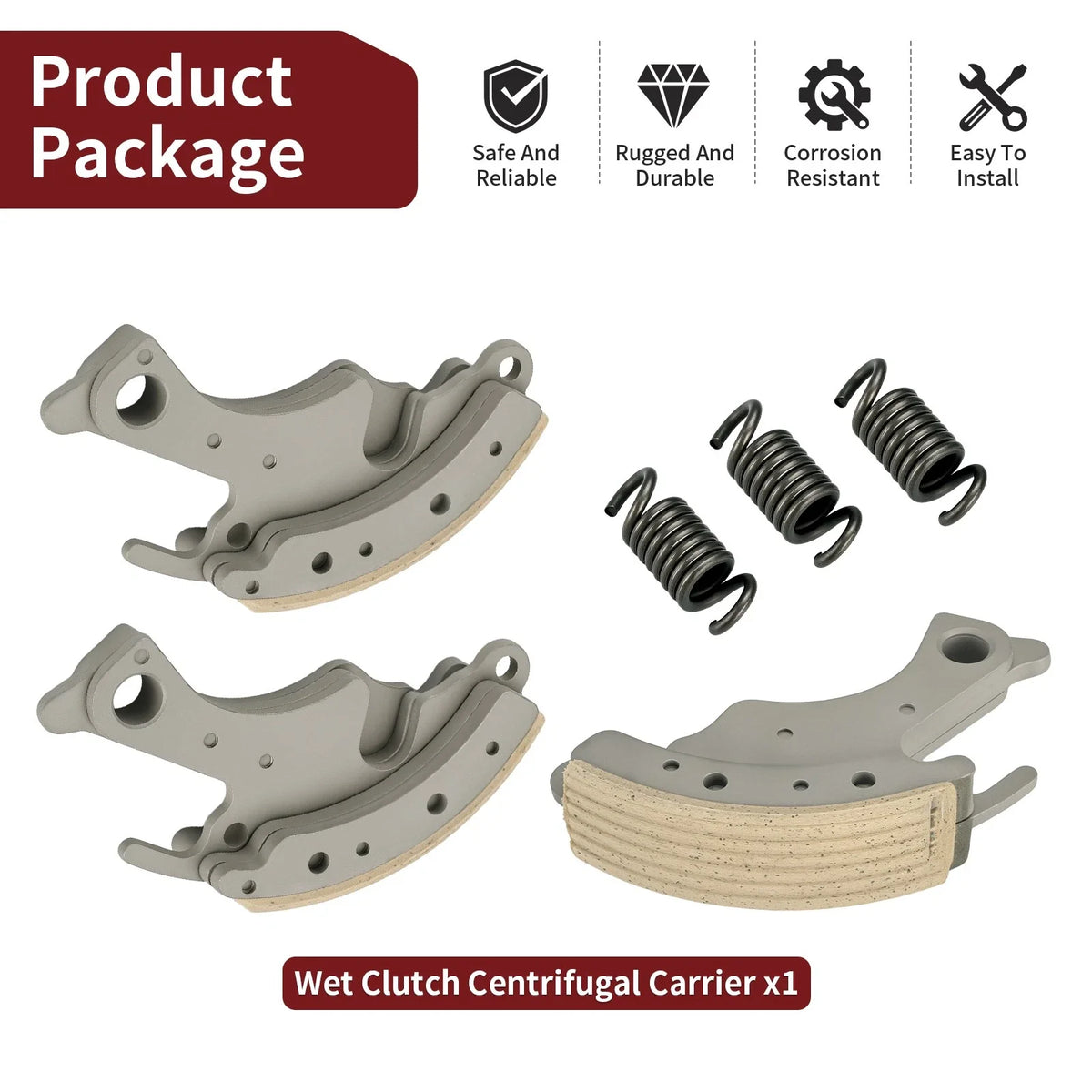 Wet Clutch Centrifugal Carrier for Suzuki Ozark 250, QuadSport Z250 (2002–2008)