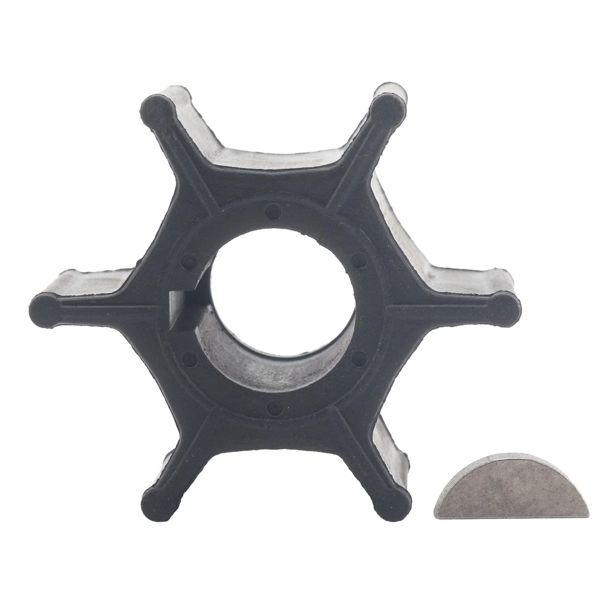 Outboard Water Pump Impeller & Key for Suzuki DF8 DF9.9 DF15 DT9.9 DT15 (1999–2023)