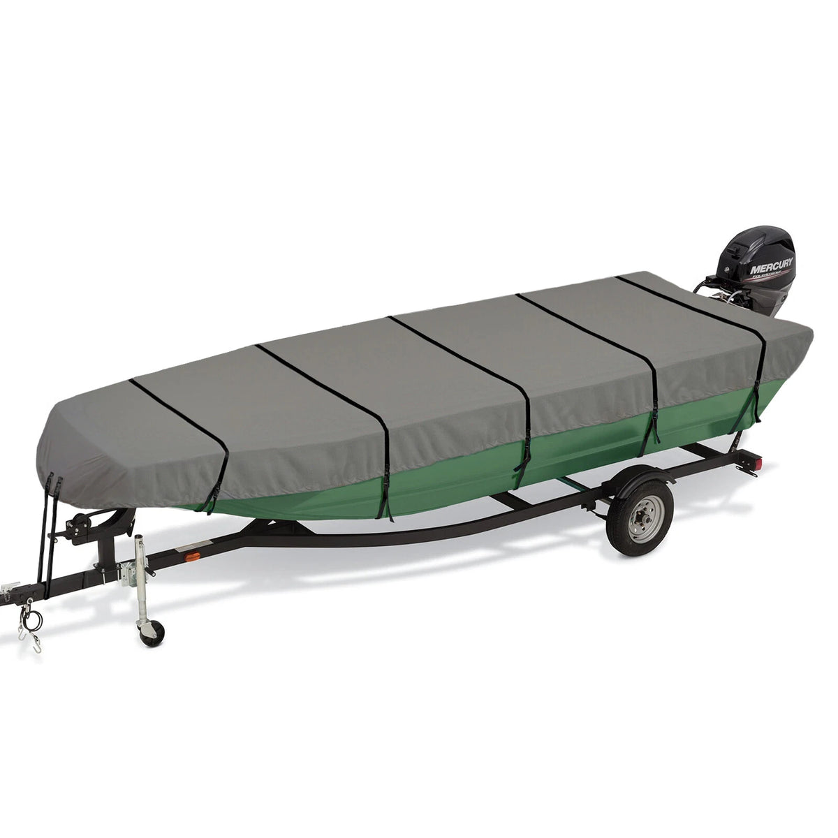 Alweld Boats 1652 Marsh Jon Fishing Hunting Boat Cover Waterproof Trailerable