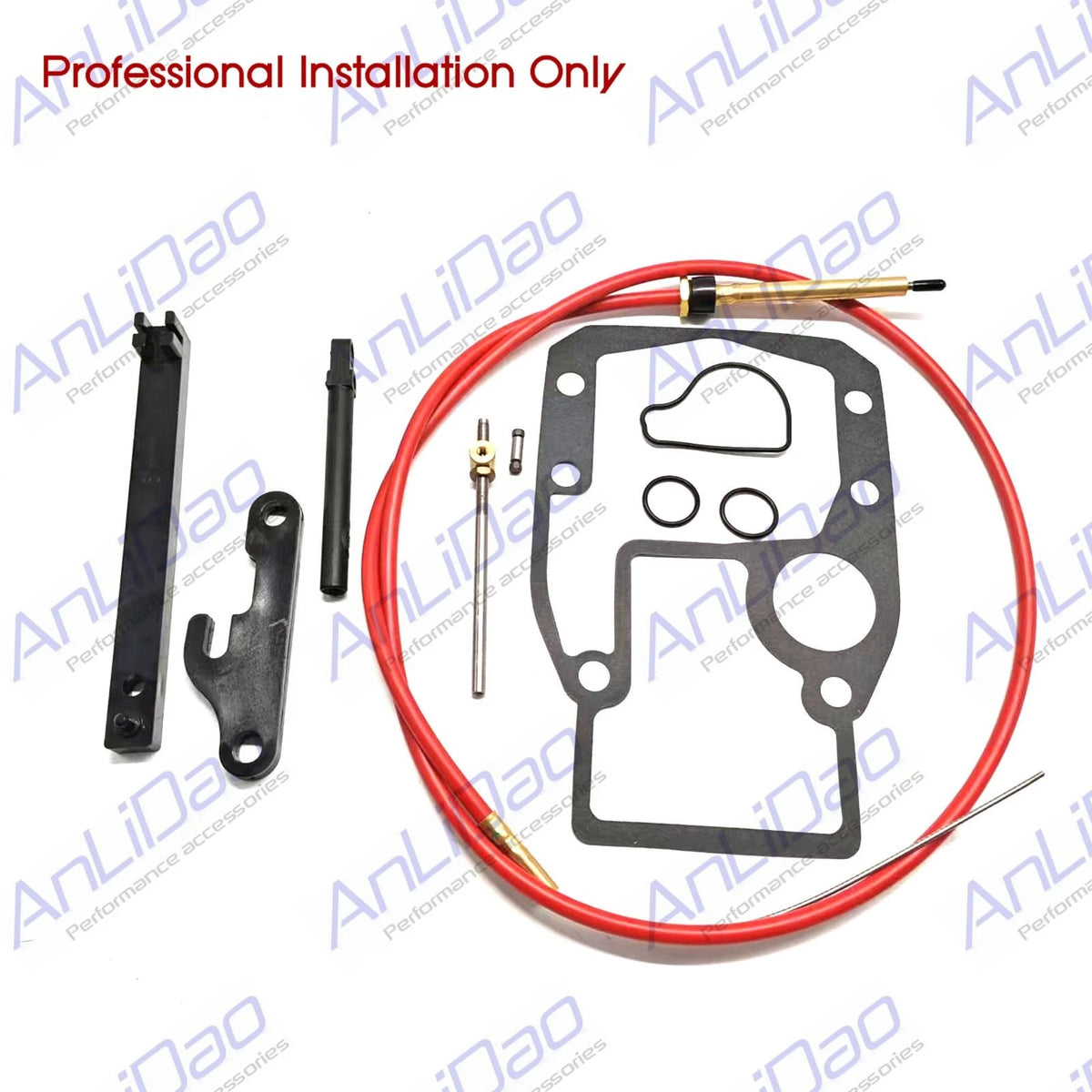 OMC Cobra Sterndrive Lower Shift Cable Assembly Kit 1986-1993 987661