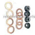 For Kubota V1205 V1305 V1505 V3300TE V3600TE 4x Injector Seal Kit 19077-53650
