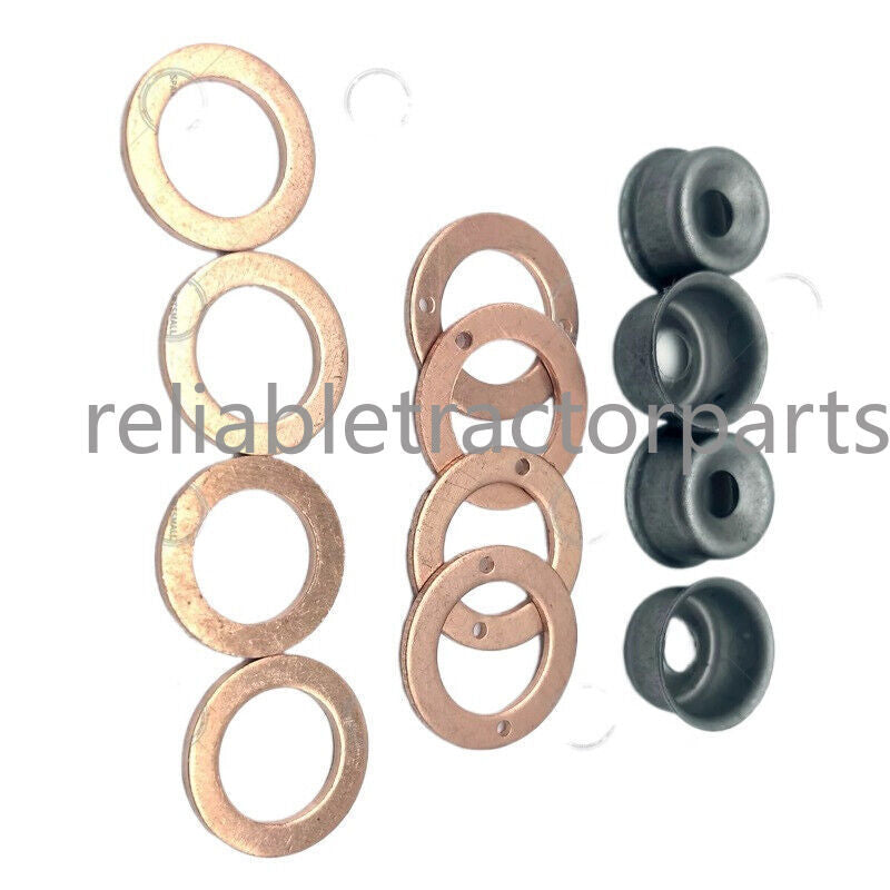 For Kubota V1205 V1305 V1505 V3300TE V3600TE 4x Injector Seal Kit 19077-53650