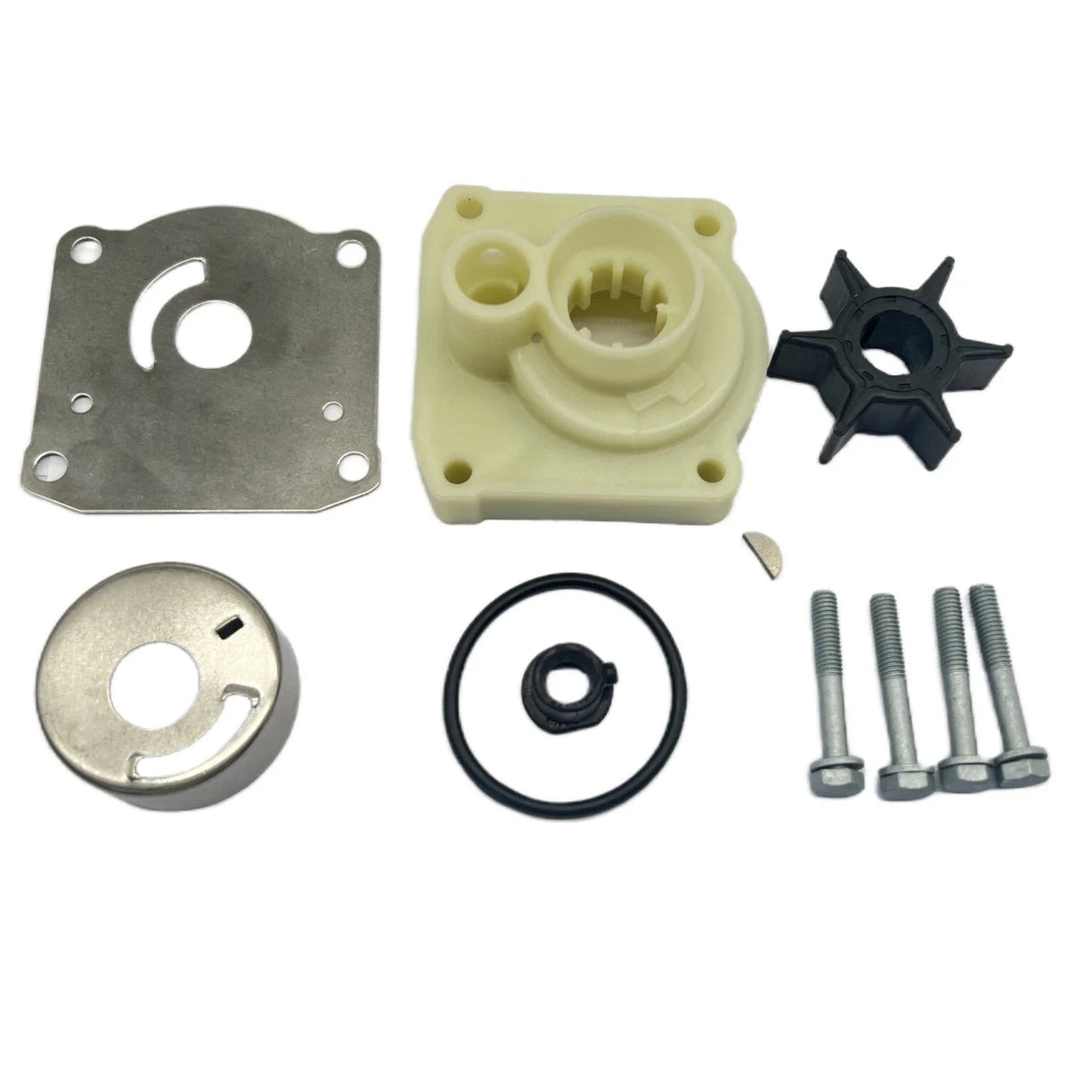 Water Pump Impeller Repair Kit for Yamaha Outboard (25HP, 61N-W0078-11-00)