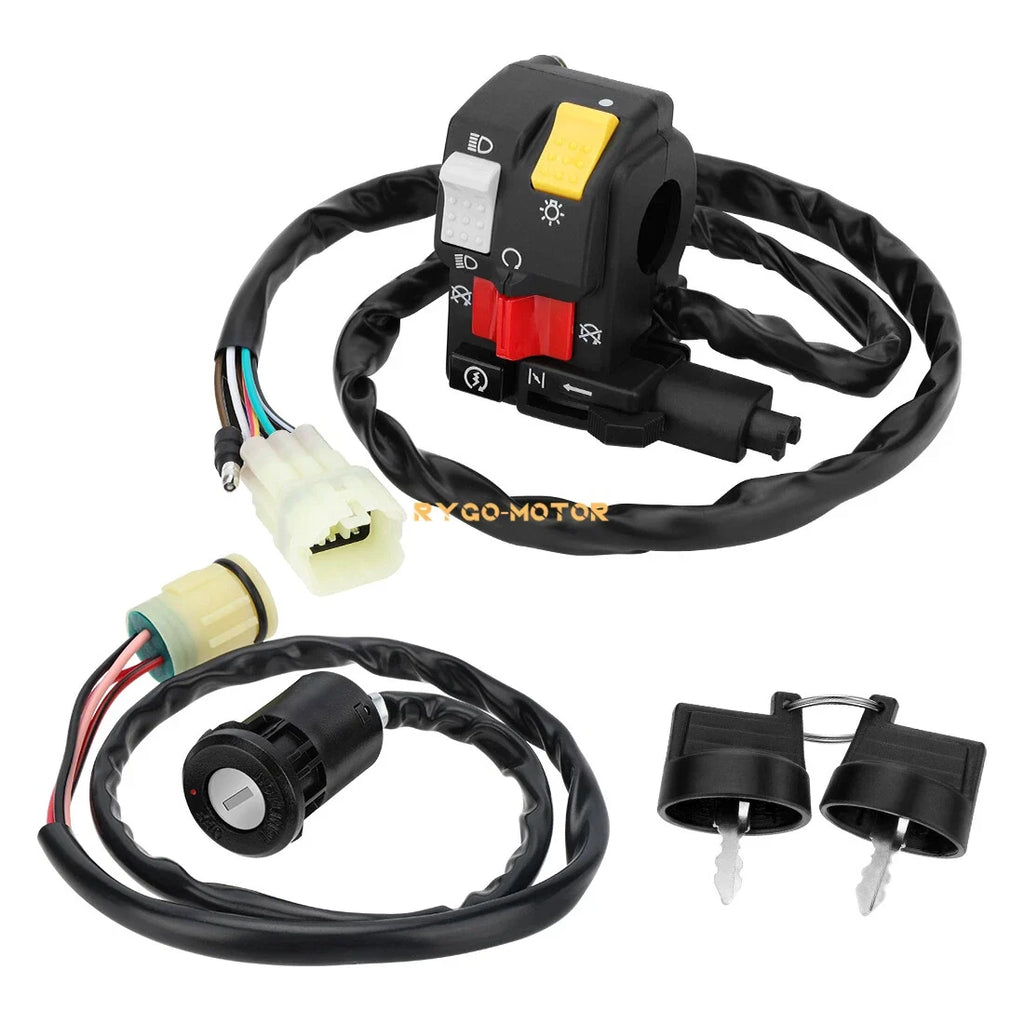 Handlebar & Key Switch Kit for Honda Foreman 450 S TRX450FM (1998–2004)