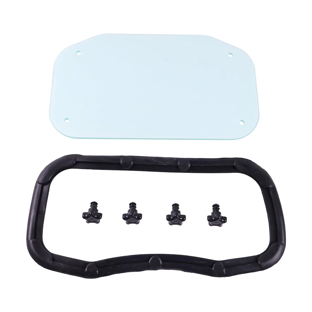 Cab Window Glass Seal Rubber Knob Kit 7105034 7165265 6681614 for Bobcat Loaders