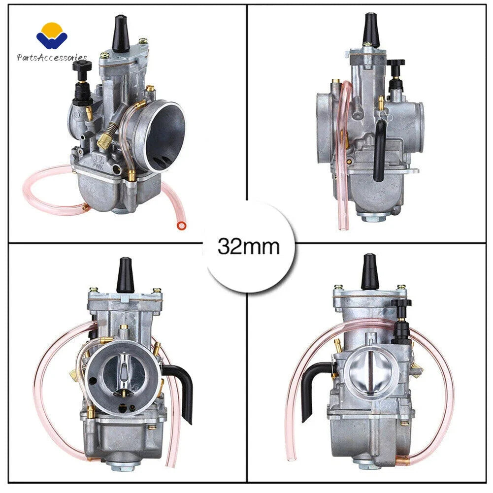 Carburetor & Air Filter for Honda CR80 CR85R CR125 CR125R Suzuki RM65 Kawasaki (1990–2009)
