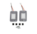 2X White LED License Plate Lights for Land Rover Discovery 1 2 (1994–2004)