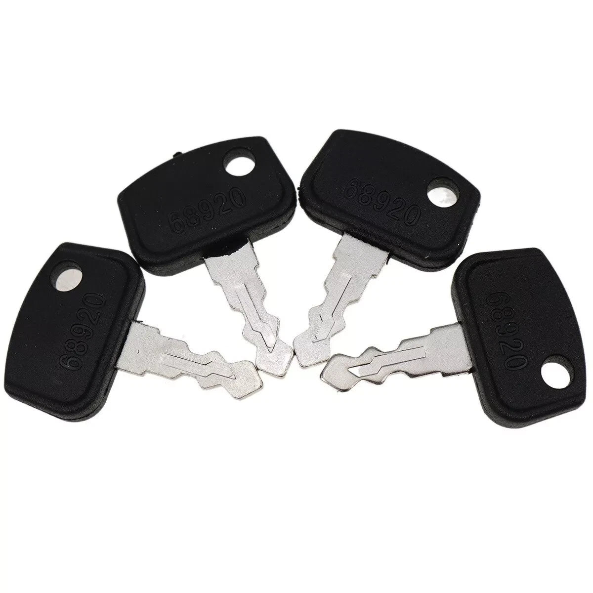 4Pcs Keys 68920 for Kubota RTV UTV Utility Vehicles RTV500 900 1140 B BX F GR ZD