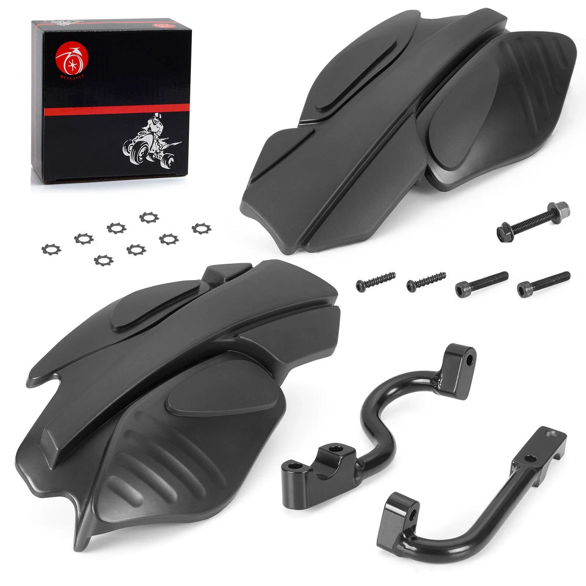 Hand Guard & Bracket Kit for Polaris Rush RMK Indy 600 800 (2010–2015)