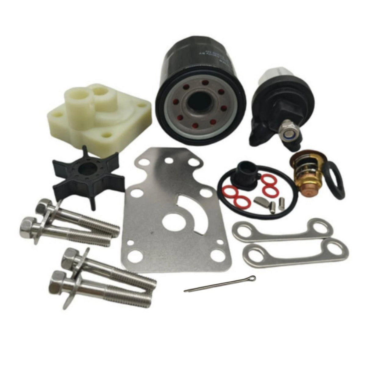 Maintenance Service Kit for Yamaha F20B (2007+) Years Outboard & Oil Fuel Filter