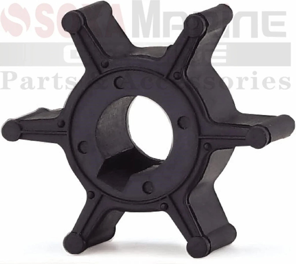 Water Pump Impeller w Key for Yamaha Marine (18-8911, 9-45615)