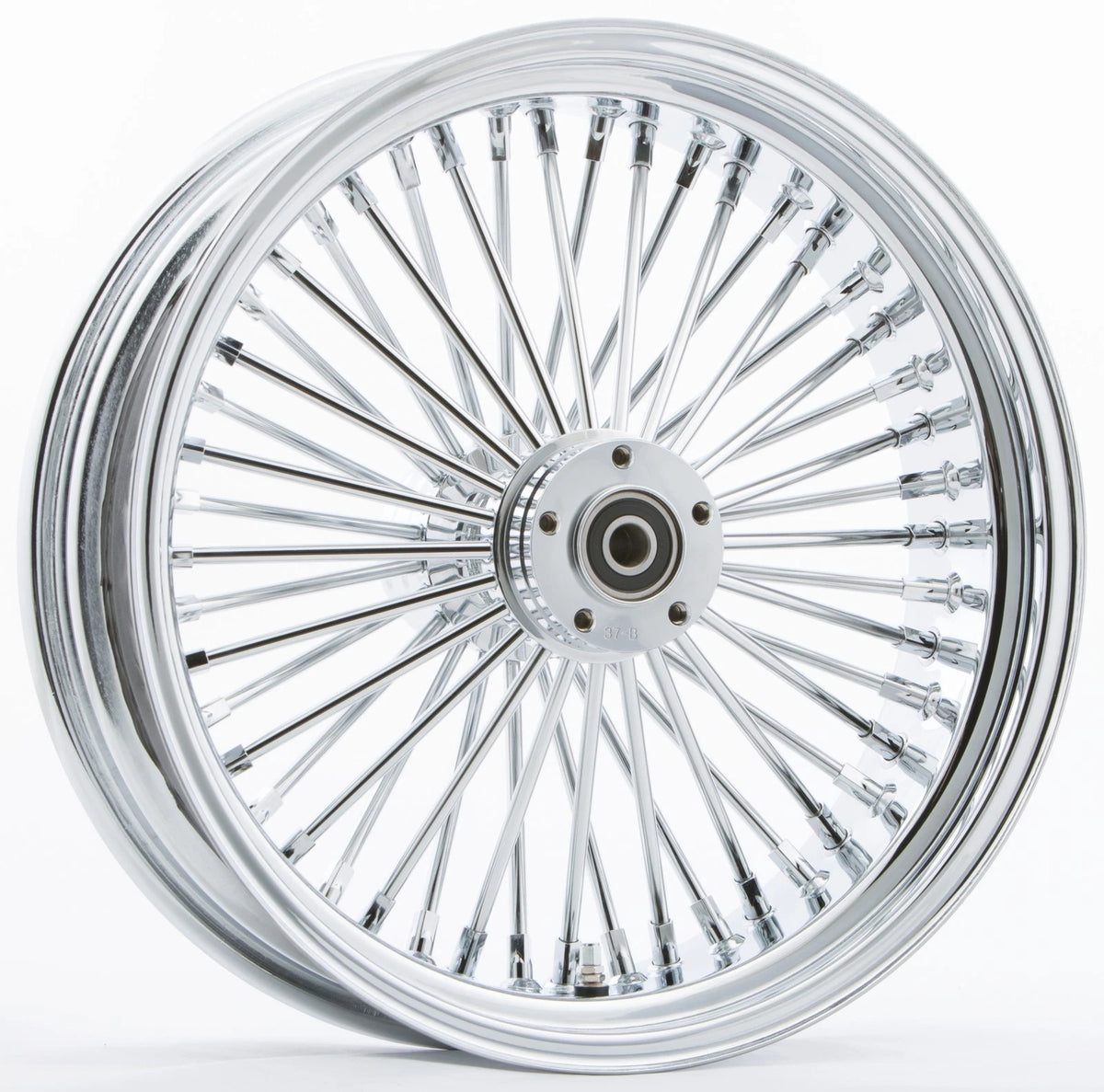 HardDrive Chrome 48 Big Spoke Wheel for V-Twin Motorcycles 1984-1999