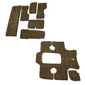 Bryant Boat Sanp in Cockpit Mats 349148 - 246 Brown Carpeting (kit)