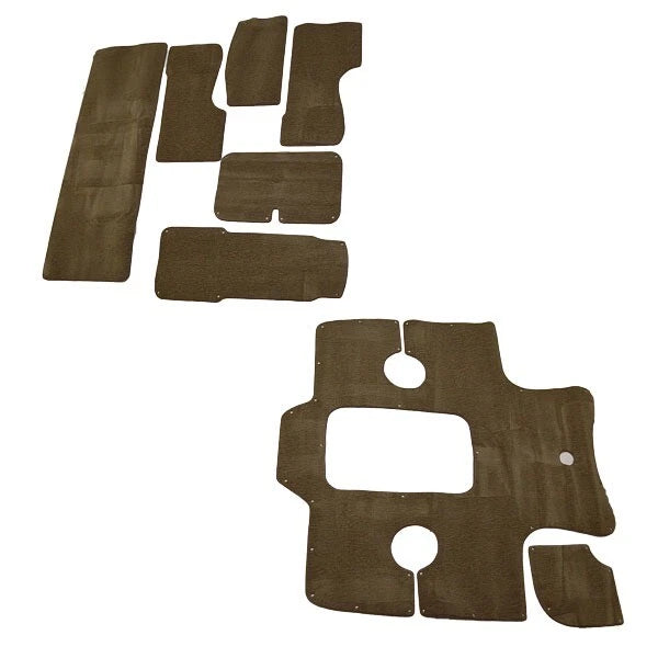 Bryant Boat Sanp in Cockpit Mats 349148 - 246 Brown Carpeting (kit)