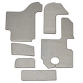 Cobalt Boat Snap-In Floor Mats 407607 - R5 Silver Compass Vinyl (6PC)