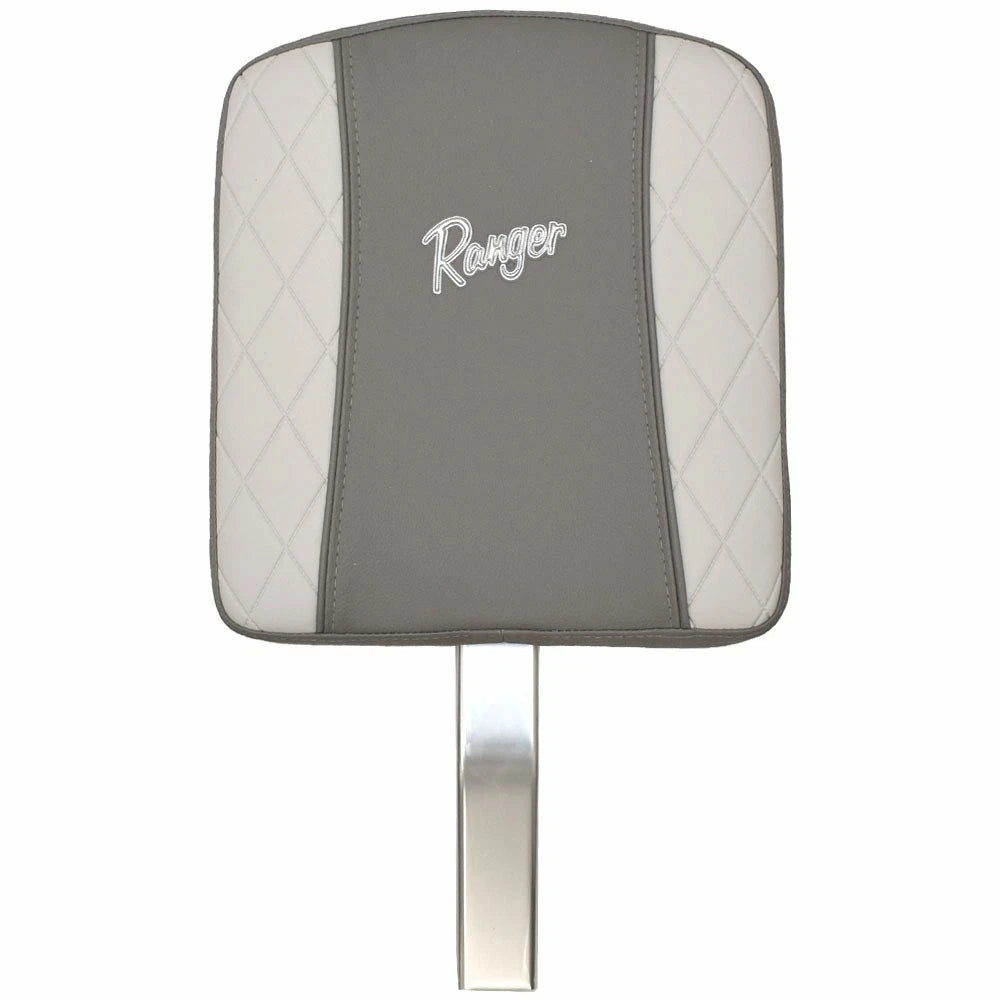 Ranger Boat Seat Backrest Cushion 7209787H.79 - Bay Gray White (PORT)