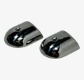 Taco Marine F16-0039, Stainless Steel Boat Rub Rail End Caps 1 7/8'', Set of 2