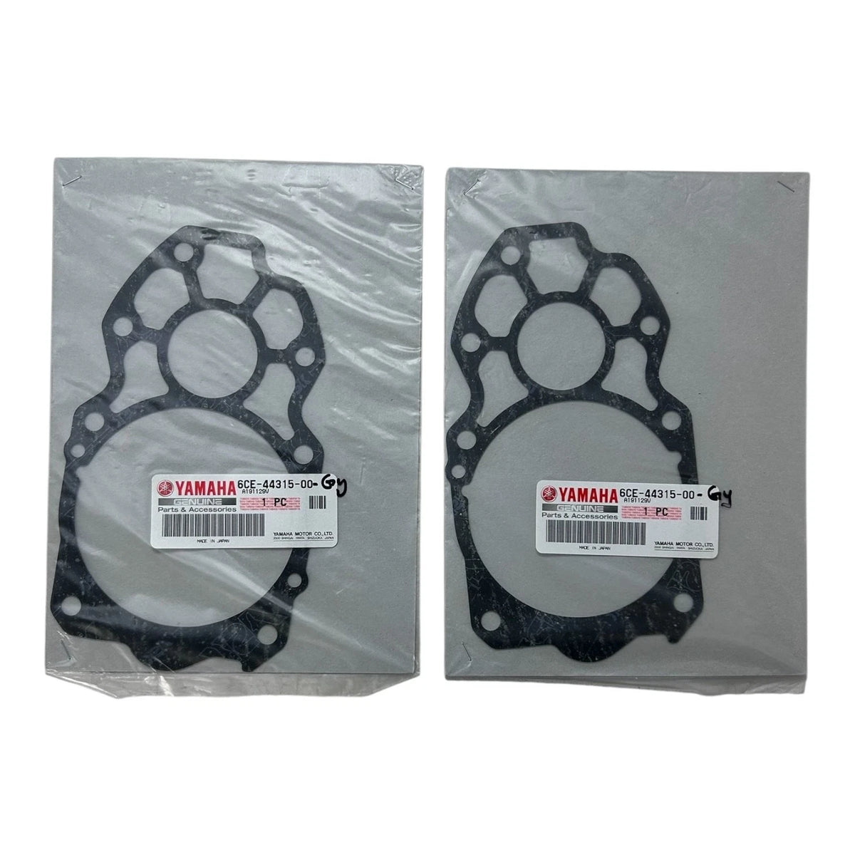 Yamaha 6CE-44315-00, Marine Water Pump Gasket - 2 Pack, OEM