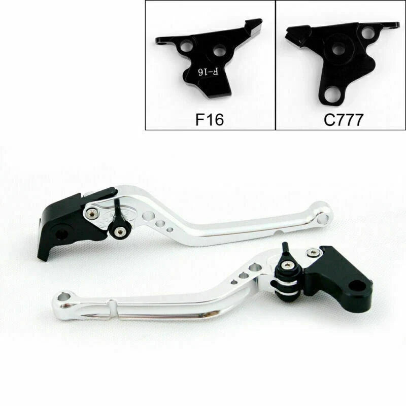 Long Brake Clutch Lever for Yamaha FJR 1300 (2004–2014), XJR 1300 (2004–2013), Super Tenere