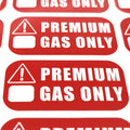 Fuel Only Sticker for Weather Proof Applications (2x1")