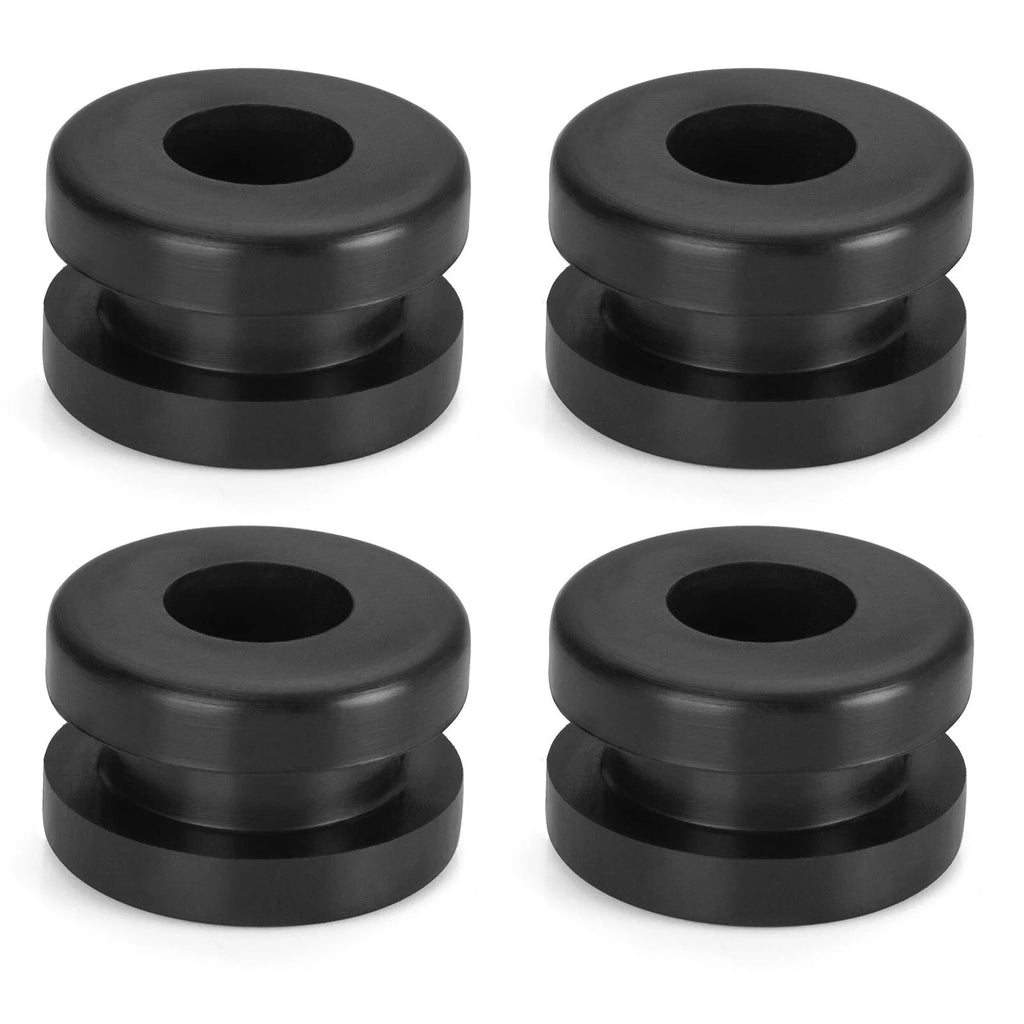 Set of 4 Rubber Heel Guard Grommets for Yamaha YFM350X YFZ350 YFS200 (1990–2006)