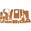 Aviara Boat Non Skid Cockpit Mats 554148 - AV36 Mocha Brown (kit)