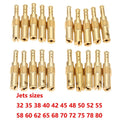 20Pcs Carburetor Pilot Slow Jet Kit for Keihin PWK FCR-MX PE PJ (N424-21)