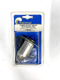 Whitecap S-8074C, 304 Stainless Steel Power Socket with Cap 12V