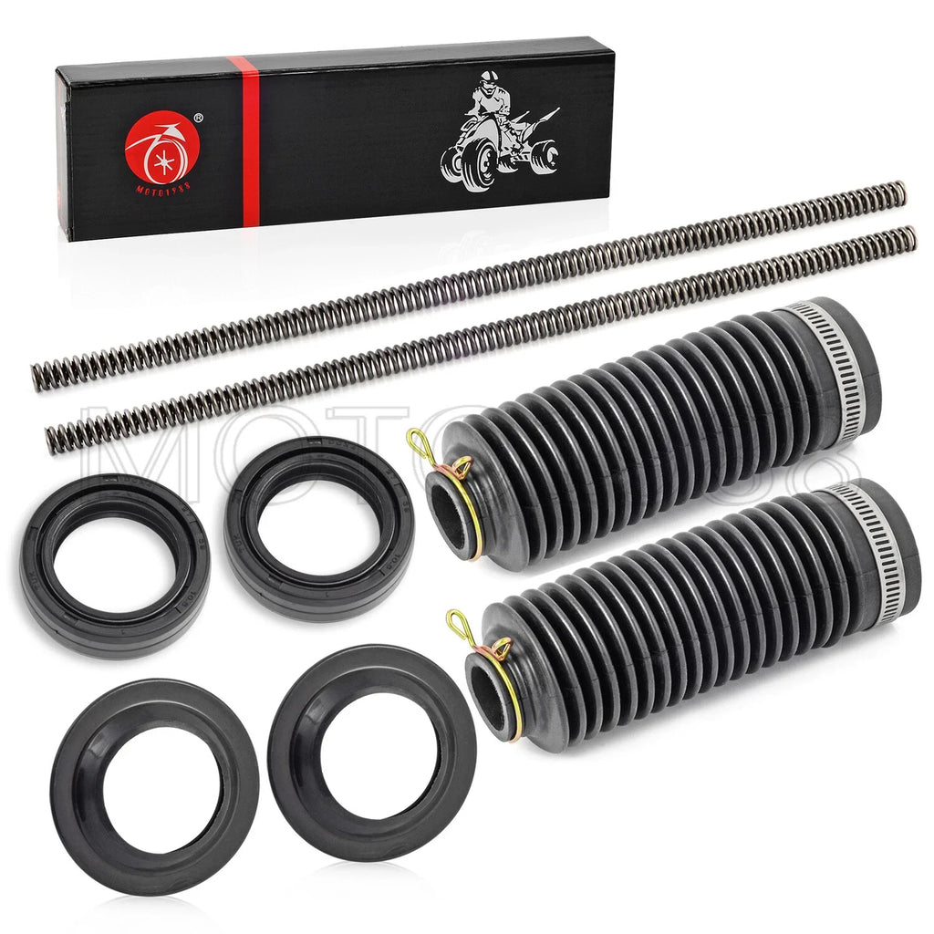 Heavy Duty Front Fork Springs & Dust Seals for Honda XR100R CRF100F (2000–2023)