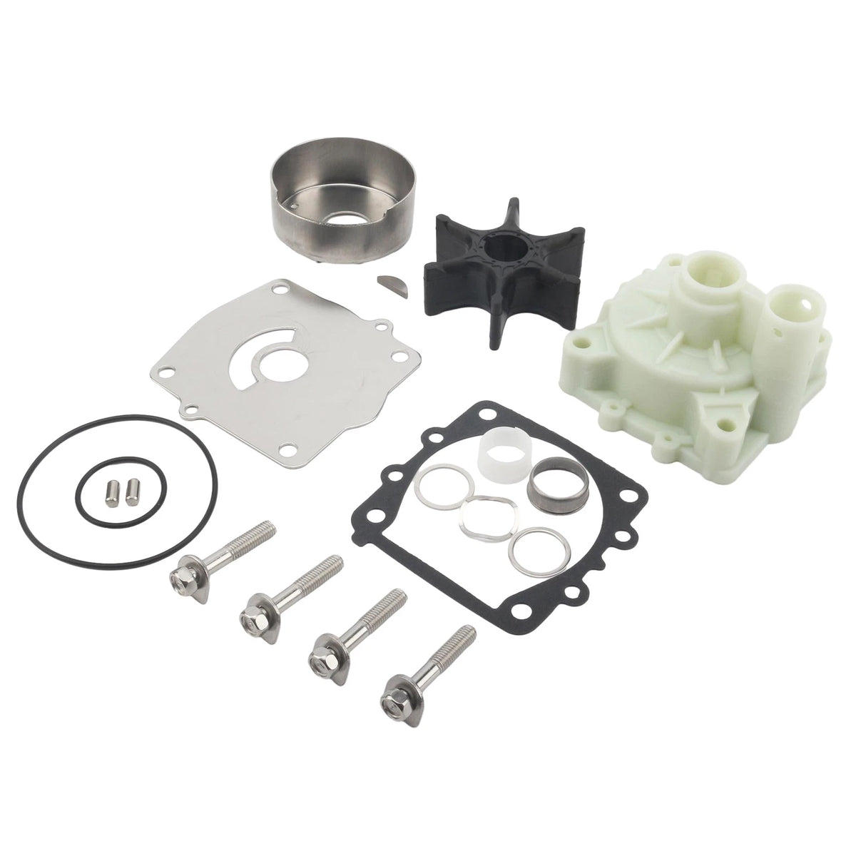 Water Pump Impeller Repair Kit for Yamaha Outboard 61A-W0078-A3 61A-W0078A1-00