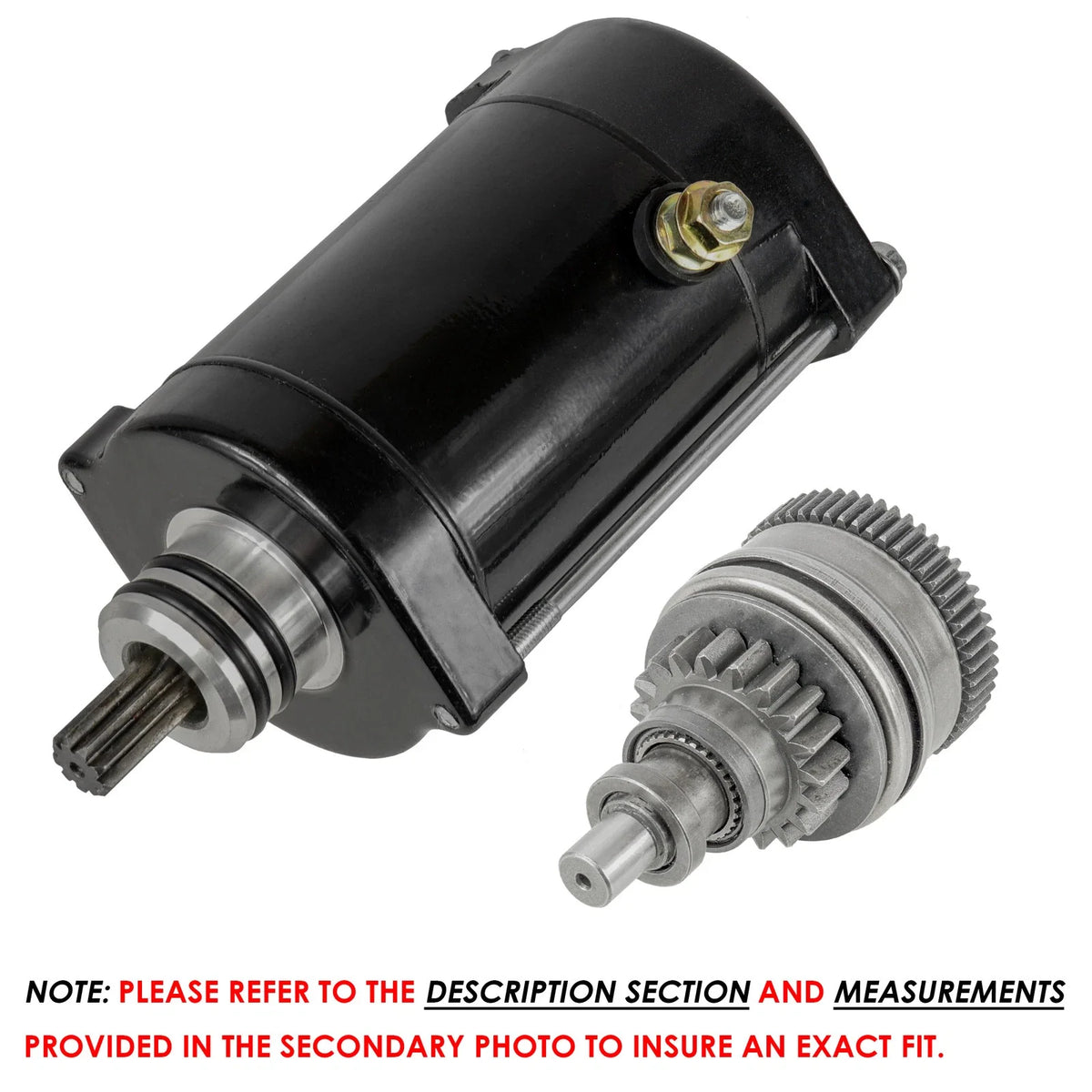 Starter & Drive for Seadoo LRV 951cc 950 (2000–2001)