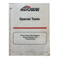 Mercruiser 90-806737, Drive Units, Engines, EFI, Etc. Special Tools Manual 1994