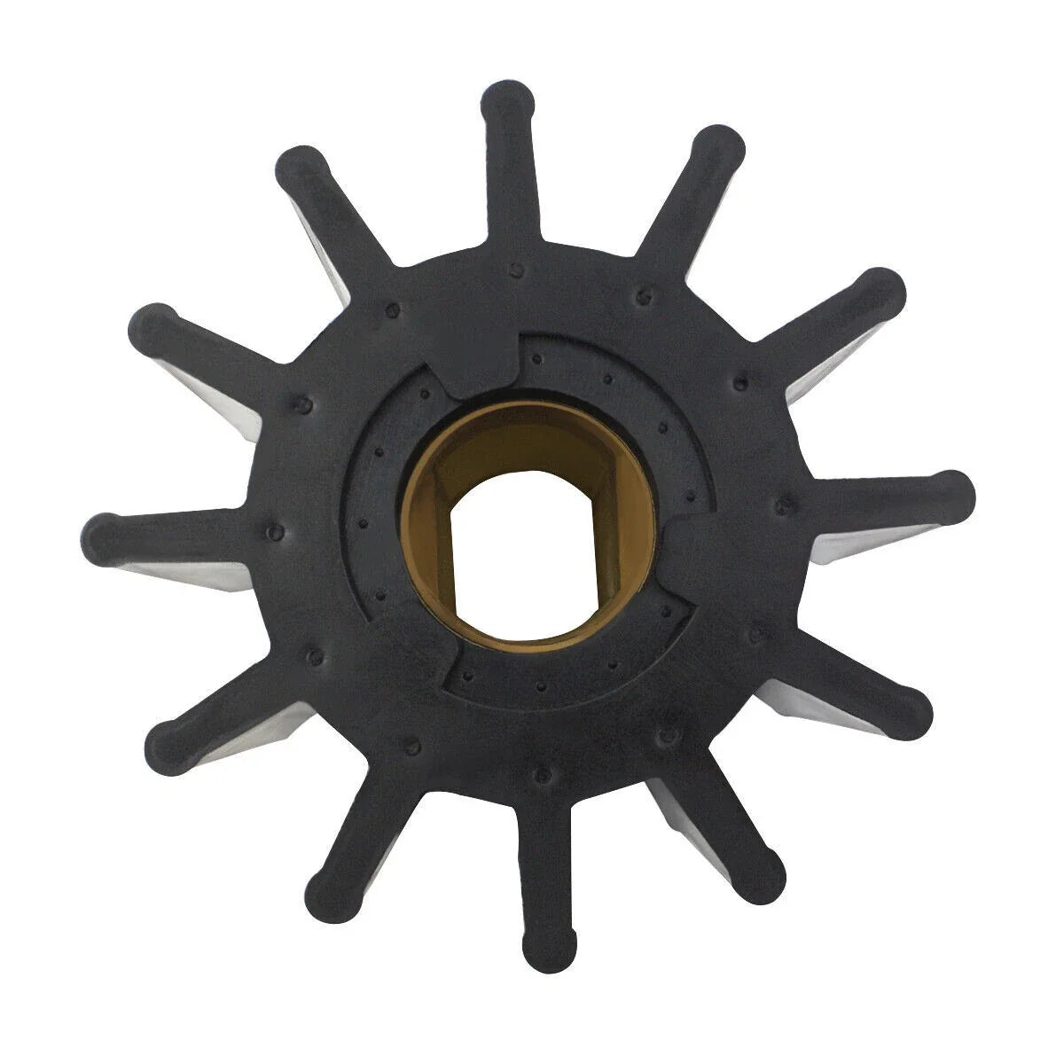 Water Pump Impeller for Detroit Diesel 8927570, Cummins 217308 (Jabsco 17370-0001-P)