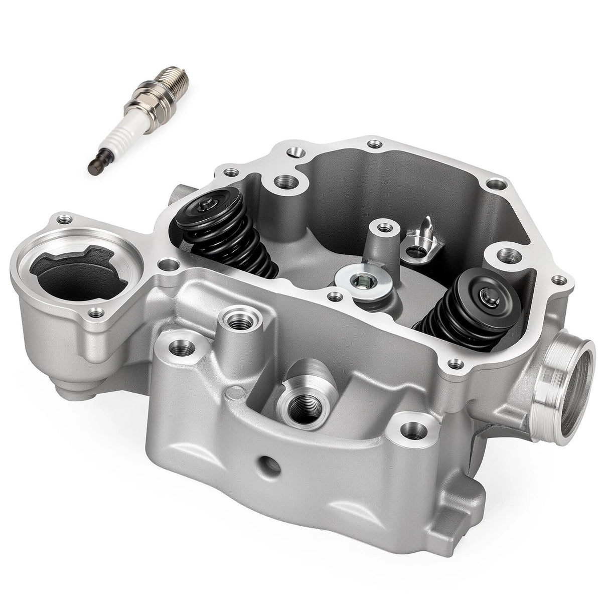 Cylinder Head Valves Kit with Spark Plug for Honda Foreman 500 TRX500 (2012–2019)