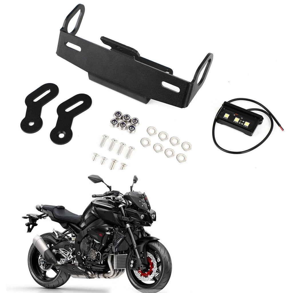 License Plate Holder Frame Bracket for Yamaha MT07/09/10 Tracer (2014–2023)