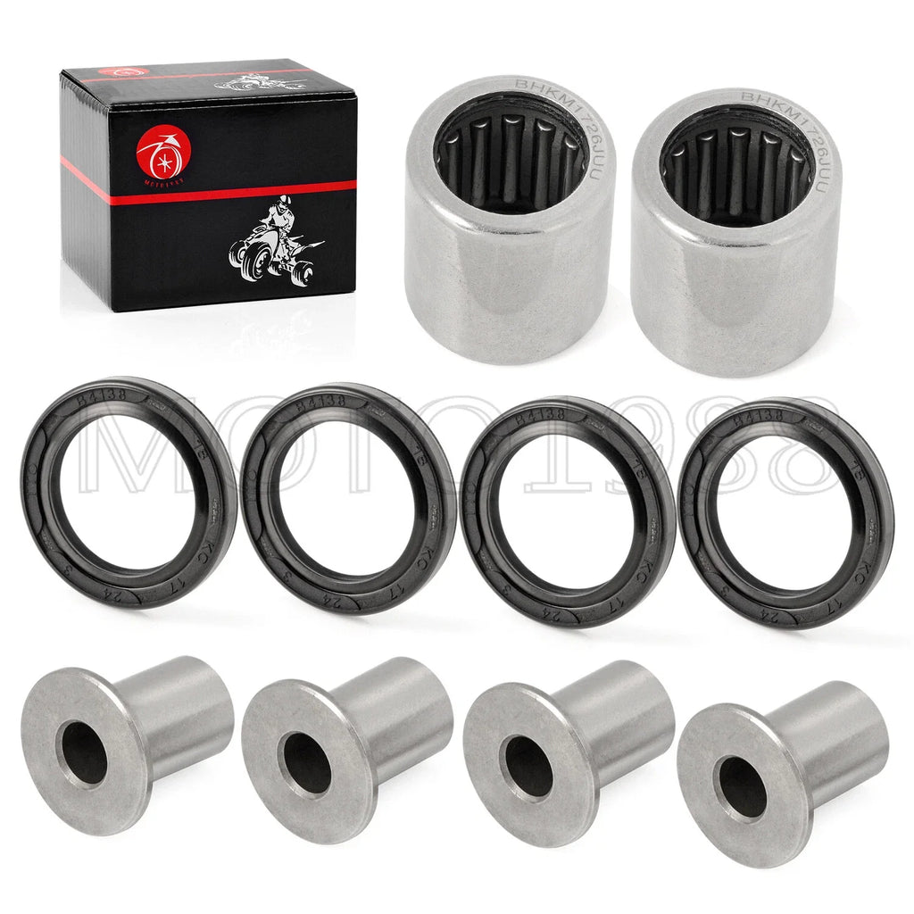 Front Upper A-Arm Bushing & Shaft Kit for Suzuki Quadsport LT-Z400 (2003–2014)