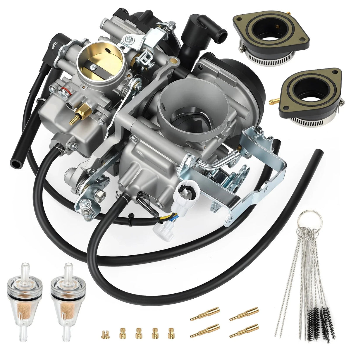 Carburetor with Intake Manifold for Yamaha V Star 1100 (1999–2009)