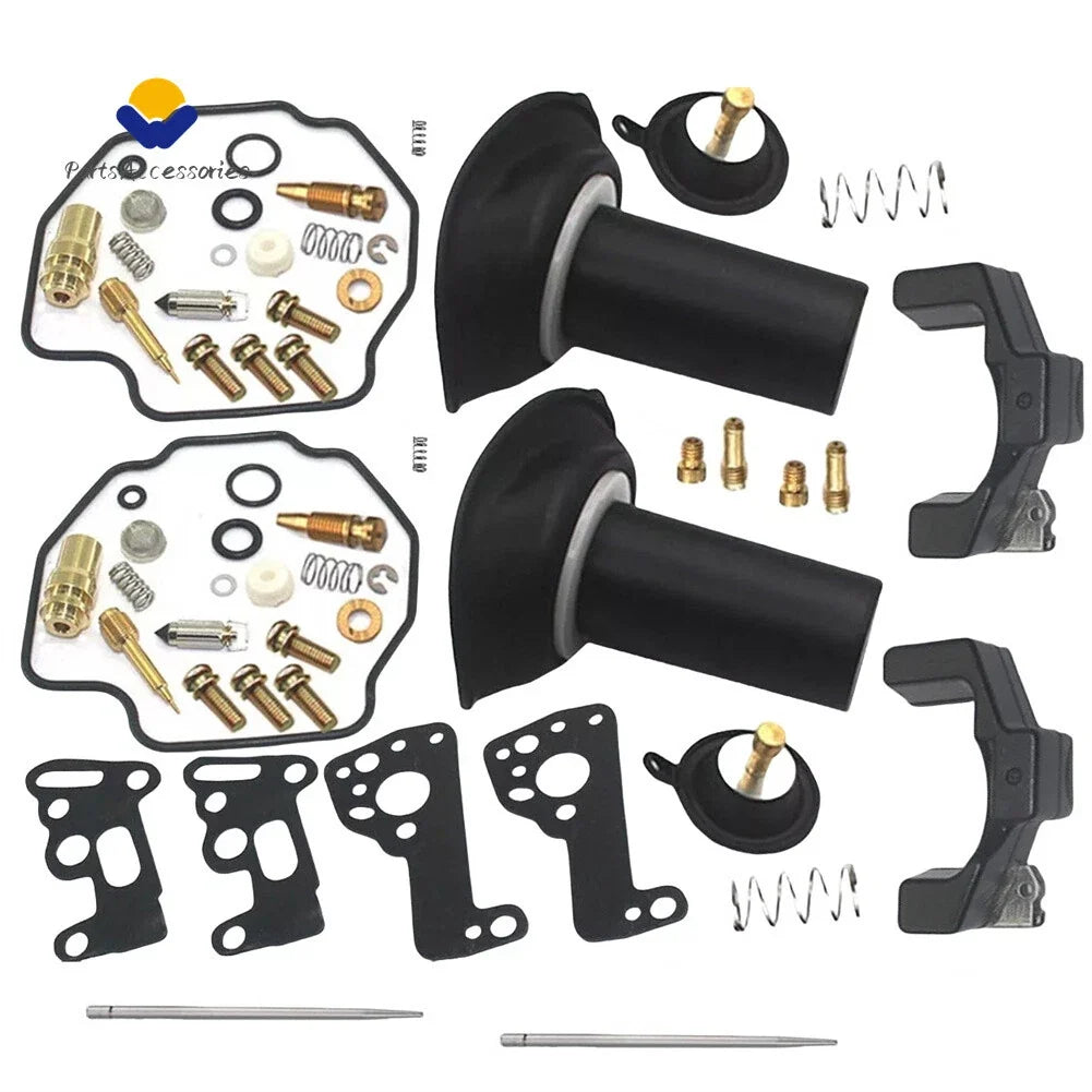 Carburetor Repair Kit Plunger Float for Yamaha Virago XV535 (1990–2001)