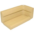 Toonmate Boat Pontoon Couch 8WD131TM-207 - Sand 46 X 23 X 18 1/2 Inch (LEFT)