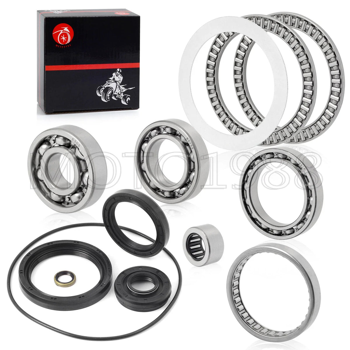 Front Differential Bearing Seal Kit for Kawasaki Brute Force 750 (2003–2023)