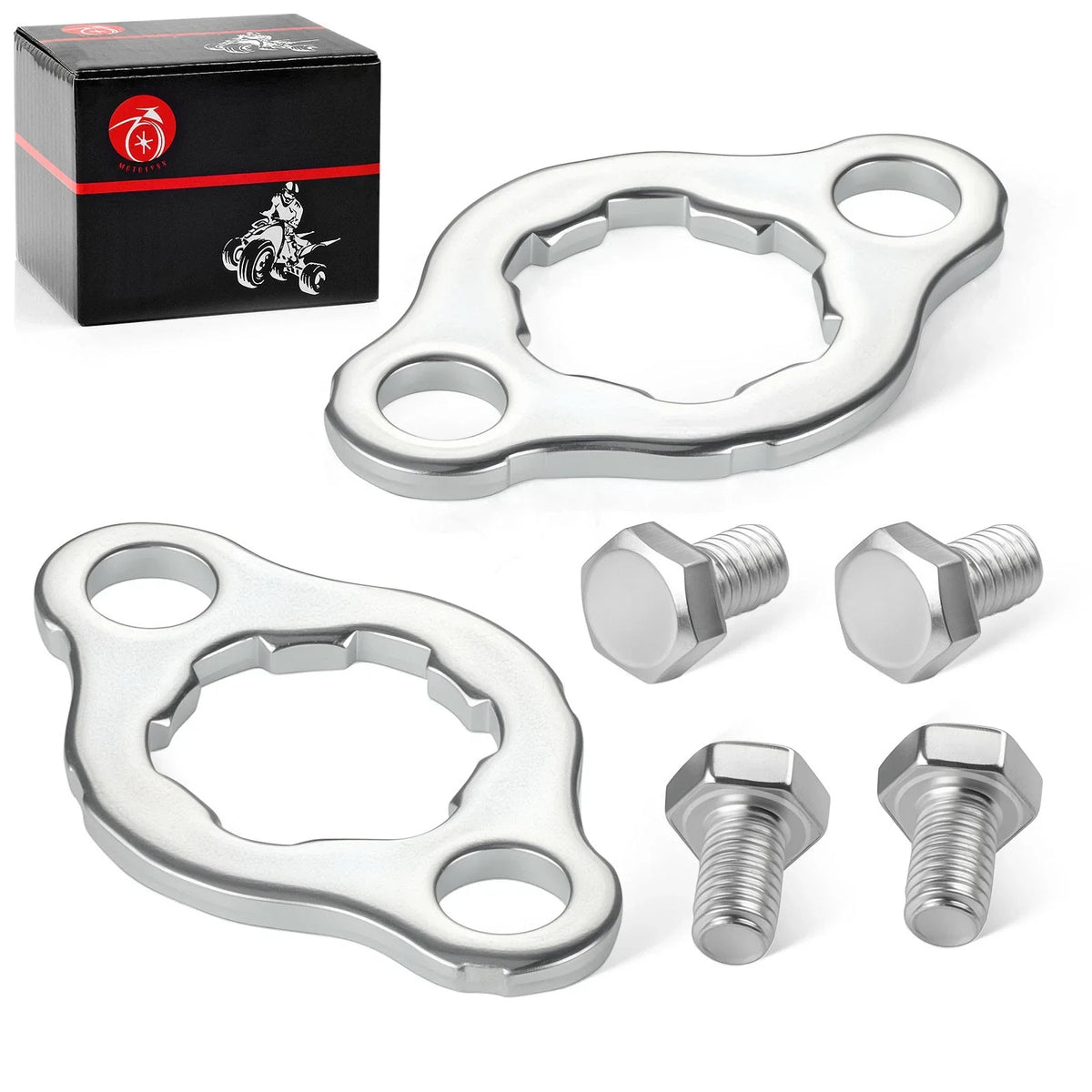 2X Front Sprocket Retainer Plate for Honda NSF100 (2004–2009) 23802-040-000 23802-041-010