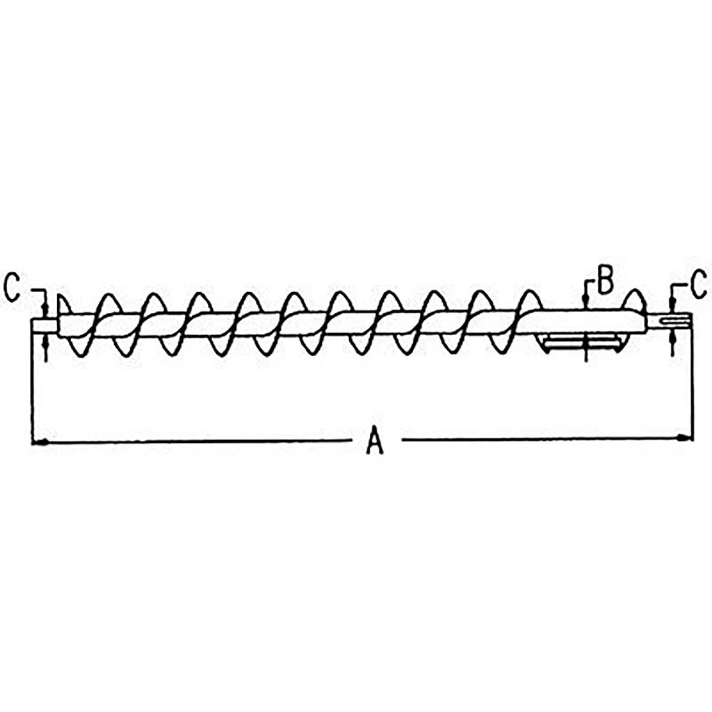 WN-AH202875-PE X Auger, Unloader, Horizontal, Front Fits John Deere 9600 9610